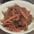 ウメサンド's cooksnap of when they made きんぴらごぼう.