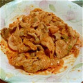 ＊こまやん＊'s cooksnap of when they made 豚キムチの胡麻マヨ和え.