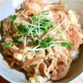 しちぶづき's cooksnap of when they made 【簡単】カツ煮（カツ丼）.