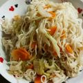 ❦sapphire❦'s cooksnap of when they made 簡単！包丁いらず☆素麺消費チャンプルー♪.
