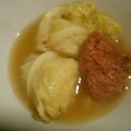 liutan's cooksnap of when they made コンビーフと煮るだけ“キャベツ煮”.