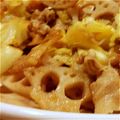 ☆みなママ☆'s cooksnap of when they made 生姜香るレンコンとキャベツの炒め物.