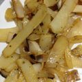 るぅりんママ's cooksnap of when they made つけあわせのエリンギポテト炒め☆.
