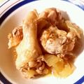 みゆきち。's cooksnap of when they made 手羽元とじゃが芋の煮物『炊飯器調理』.