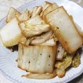 まめぴkitchen's cooksnap of when they made リサイクル２弾！白菜の漬け物炒め.