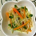ちいちゃん♡919's cooksnap of when they made もやしの彩ナムル.