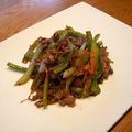 vinapena's cooksnap of when they made ✿セロリと牛肉のきんぴら✿.