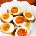 まちゃみ1225's cooksnap of when they made ★簡単・絶品★　味たまご.