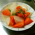 373あき's cooksnap of when they made 大根と人参の中華風煮物.