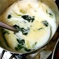 kkkaocha's cooksnap of when they made ほうれん草のジンジャーミルクスープ.