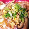 くるみーゆゆ's cooksnap of when they made 簡単しめじのヘルシー卵丼.
