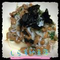 まゆちゃろ's cooksnap of when they made 納豆かけ豆腐∑(*ﾟｪﾟ*).