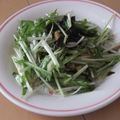 きらり流れ星's cooksnap of when they made 水菜の焼き海苔サラダ.