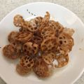 三輪れい's cooksnap of when they made ☆レンコンだけの甘辛☆.