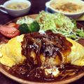 かおﾆｬﾝ子's cooksnap of when they made きのこの濃厚オムライス.