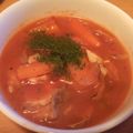 yoppi0128's cooksnap of when they made 白身魚とあさりのトマトスープ.