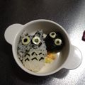 美絵さん's cooksnap of when they made トトロ☆キャラ弁☆.