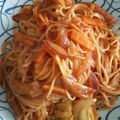 とむひま's cooksnap of when they made お鍋一つで　春キャベツの濃厚ナポリタン.