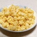yuli1223's cooksnap of when they made チーズ味のイタリアン揚げ餅.