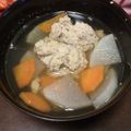 亜由汰's cooksnap of when they made 魚のつみれ汁♪.