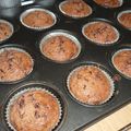 ぽう's cooksnap of when they made 冷めても美味♪チョコマフィン.
