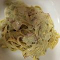 tomomo0914's cooksnap of when they made 簡単☆アボカドとベーコンのクリームパスタ.