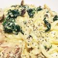 きんこ☆'s cooksnap of when they made 簡単♡カルボナーラうどん.