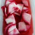 Kaffy10's cooksnap of when they made あっさり赤カブの甘酢漬け.