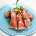 津和野's cooksnap of when they made 新生姜の生ハムロール.