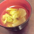 サトモユリア's cooksnap of when they made ～娘が愛する白菜と大根のスープ煮～.