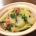 papikun's cooksnap of when they made 簡単！おいしい！セロリとベーコン炒め.