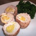 モグタソ's cooksnap of when they made 鶏とうずら卵の義理親子ロール.