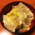 黒猫＆もみじ's cooksnap of when they made 白菜と挽き肉のミルフィーユ鍋.
