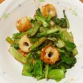 Ｃｈｉｋａｙａｎ's cooksnap of when they made 味付け簡単！竹輪とチンゲン菜の炒めもの.