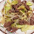 kogayumi's cooksnap of when they made 牛肉と野菜の塩麹炒め.