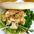 ちえたろう's cooksnap of when they made 鶏と三つ葉のわさびマヨ和え.