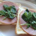 sachisa113's cooksnap of when they made お店の味☆食パンで生ハムピザ風.