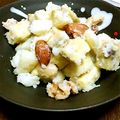 ぴろいたまご's cooksnap of when they made ルクエdeさつま芋じゃが芋くるみのサラダ.