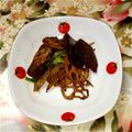 うさうさまろん's cooksnap of when they made こんにゃくとレンコンとセロリのきんぴら.