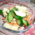 杏ちゃんまま's cooksnap of when they made なすときゅうりと　大葉のお漬物.