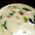 tama2012's cooksnap of when they made ハムとほうれん草の早旨安☆ミルクスープ.