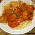さくら咲く★'s cooksnap of when they made フランシスのスパゲティミートボール.