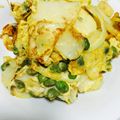 あこきち☆彡's cooksnap of when they made 焼きっぱなし、枝豆たっぷりポテトオムレツ.