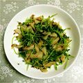 m☆g's cooksnap of when they made 豆苗とちくわのサッパリ炒め.