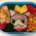 ルゥジョー's cooksnap of when they made 妖怪ウォッチでフユニャン♪キャラ弁.