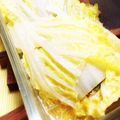 yukabocha's cooksnap of when they made 餃子風白菜の重ね蒸し(*^^*).