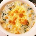 ゆるゆるー・・・'s cooksnap of when they made あまった里芋で♪里芋のシンプルグラタン.