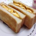 サンディサンディ's cooksnap of when they made 定番♪たまごホットサンド.