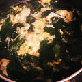 よしをりい's cooksnap of when they made ほうれん草と卵スープ.