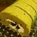 快獣ブースカ's cooksnap of when they made ♡黒豆抹茶ロールケーキ♡.